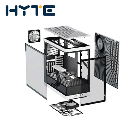 HYTE Y40 ATX CASE - WHITE (CS-HYTE-Y40-BW)