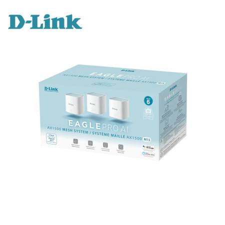 D-Link M15 EAGLE PRO AI X1500 Mesh Router