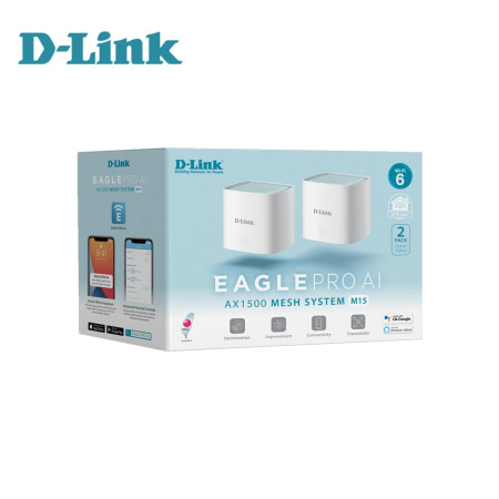 D-Link M15 EAGLE PRO AI X1500 Mesh Router