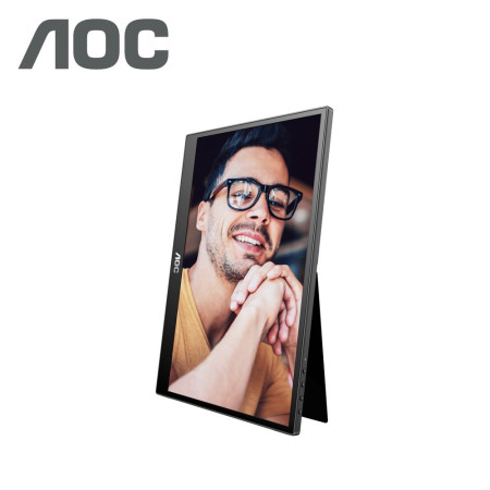 AOC 16T3E 15.6" FHD 60Hz Portable Monitor ( Type-C, 3 Yrs Warranty )