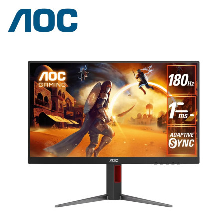 AOC 27G4 27" FHD 180Hz Gaming Monitor ( DisplayPort, HDMI, 3 Yrs Wrty )