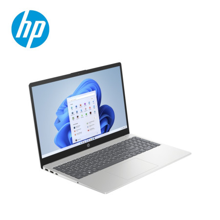 HP 15-fd0181TU 15.6" FHD Laptop Natural silver ( i3-N305, 8GB, 512GB SSD, Intel, W11, HS )
