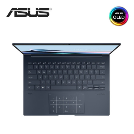 Asus Zenbook 14 OLED UX3405M-APP246WS 14" 3K Laptop Ponder Blue ( CU5-125H, 16GB, 512GB, Intel Arc, W11, HS )