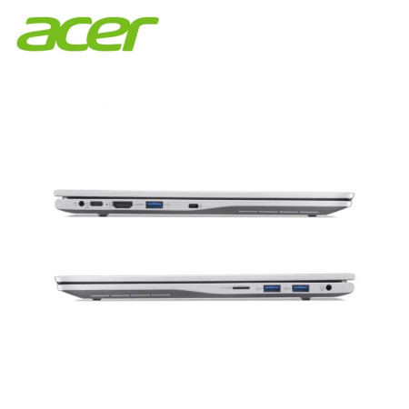 Acer Aspire Lite 14 AL14-31P-3216 14" WUXGA Laptop Pure Silver ( i3-N300, 8GB, 512GB SSD, Intel, W11, HS )