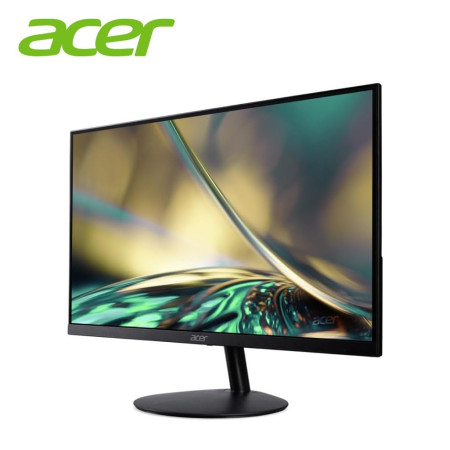 Acer SA272U E 27" QHD IPS 100Hz Ultra Slin Monitor Black ( Speaker, HDMI, VGA, 3 Yrs Wrty )