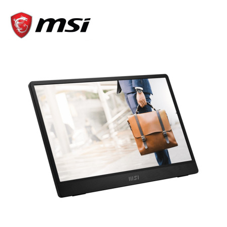 MSI Pro MP161 E2 15.6" FHD 60Hz Portable Monitor ( Mini-HDMI, Type-C, 3Yrs Warranty )