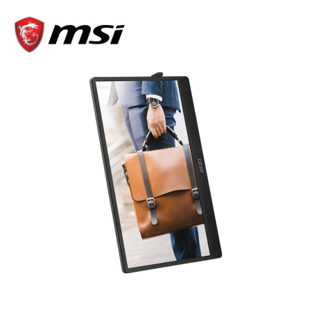 MSI Pro MP161 E2 15.6" FHD 60Hz Portable Monitor ( Mini-HDMI, Type-C, 3Yrs Warranty )