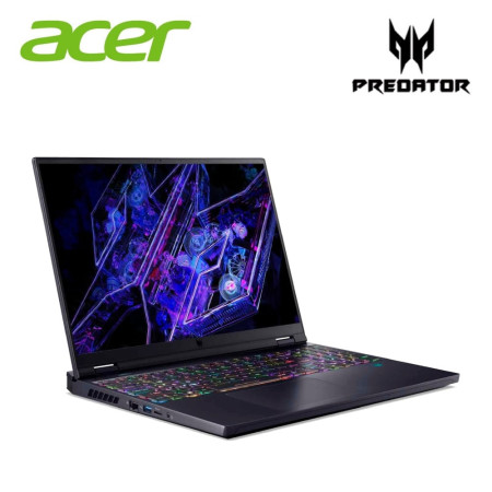 Acer Predator Helios 16 PH16-72-91S6 16" WQXGA 250Hz Gaming Laptop ( i9-14900HX, 64GB, 2TB SSD, RTX4080 12GB, W11 )