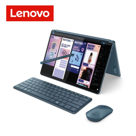 Lenovo Yoga Book 9 13IMU9 83FF002AMJ Dual 13.3'' 2.8K OLED Touch 2-in-1 Laptop ( CU7-155H, 32GB, 1TB SSD, Intel, W11, HS )