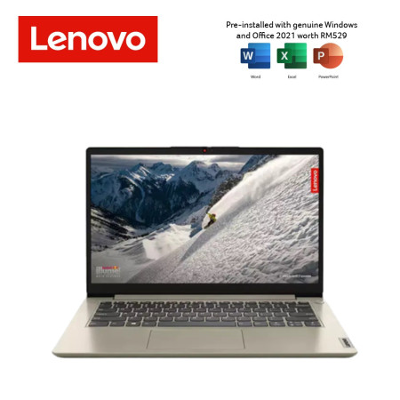 Lenovo IdeaPad 1 14AMN7 82VF009CMJ 14" FHD Laptop Sand ( Ryzen 3 7320U, 8GB, 512GB SSD, ATI, W11, HS )