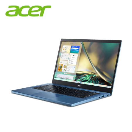 Acer Aspire 3 A314-36M-37KC 14'' FHD Laptop Steam Blue ( i3-N305, 8GB, 512GB SSD, Intel, W11, HS )