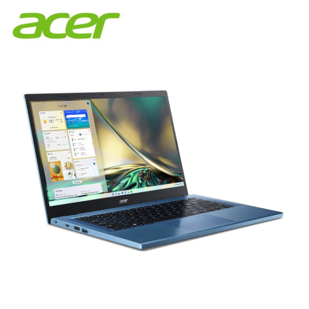 Acer Aspire 3 A314-36M-37KC 14'' FHD Laptop Steam Blue ( i3-N305, 8GB, 512GB SSD, Intel, W11, HS )