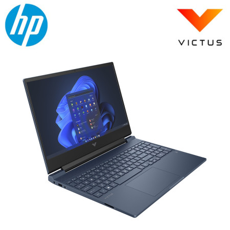 HP VICTUS GAMING 15-fa1330TX 15.6" FHD 144Hz Laptop Performance Blue ( i5-12450H, 8GB, 512GB SSD, RTX2050 4G, W11 )