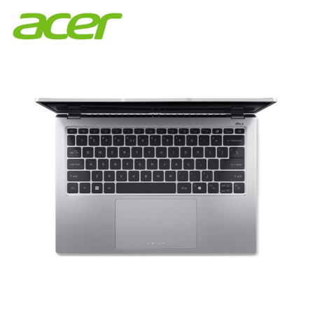 Acer Swift GO 14 SFG14-73-508Y 14" 2.8K OLED Laptop Pure Silver ( CU5-125H, 16GB, 512GB, Intel Arc, W11, HS )