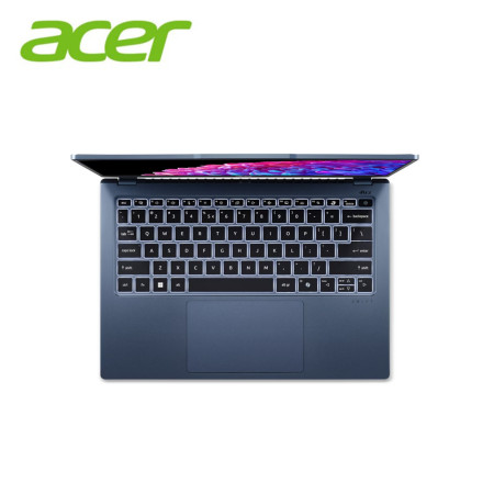 Acer Swift GO 14 SFG14-73-726N 14" 2.8K OLED Laptop Frost Blue ( CU7-155H, 16GB, 1TB, Intel Arc, W11, HS )