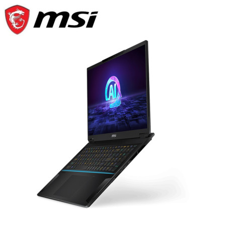 MSI Stealth 18 AI Studio A1VGG-009 18'' UHD+ Gaming Laptop Midnight Black ( Ultra 9 185H, 32GB, 2TB SSD, RTX4070 8GB, W11 )