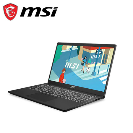 MSI Modern 15 B13M-899 15.6" FHD Laptop Classic Black ( i7-1355U, 16GB, 512GB SSD, Iris Xe, W11, HS )