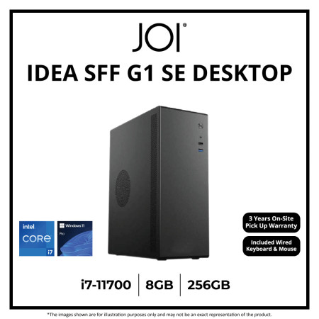 JOI IDEA SFF G1 SE DESKTOP PC ( CORE I7-11700, 8GB, 256GB, INTEL, W11P )