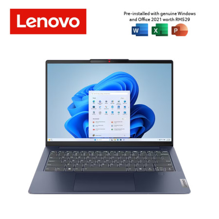 Lenovo IdeaPad Slim 5 14IMH9 83DA0073MJ 14" WUXGA Laptop Abyss Blue ( CU5-125H, 16GB, 512GB SSD, Intel, W11, HS )