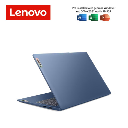 Lenovo IdeaPad Slim 3 15IRU9 83E6002UMJ 15.6" FHD Laptop Abyss Blue ( Core 7 150U, 16GB, 512GB, intel, W11, HS )