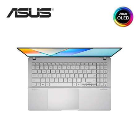 Asus VivoBook S 15 OLED S5507Q-ADA098WSM 15.6'' 3K Laptop Cool Silver ( Snapdragon X Elite, 32GB, 1TB SSD,  Qualcomm, W11, HS )