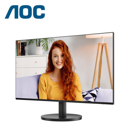 AOC 24B3HA2 23.8" FHD IPS 100Hz 3-Sided Frameless Monitor ( HDMI, VGA, 3 Yrs Warranty )