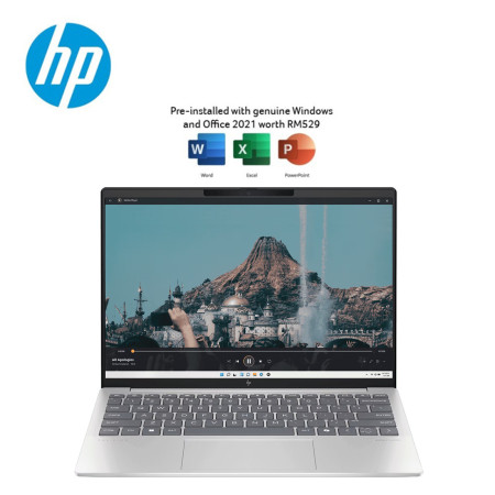 HP Pavilion Aero 13-bg0035AU 13.3" WUXGA Laptop Natural Silver ( Ryzen 5 8640U, 16GB, 512GB SSD, ATI, W11, HS )