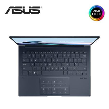 Asus Zenbook 14 OLED UX3405M-APZ346WS 14" 3K Laptop Ponder Blue ( CU9-185H, 32GB, 1TB, Intel Arc, W11, HS )