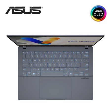 Asus VivoBook S 14 OLED S5406M-AQD228WS 14'' WUXGA Laptop Mist Blue ( CU7-155H, 16GB, 512GB SSD, Intel, W11, HS )