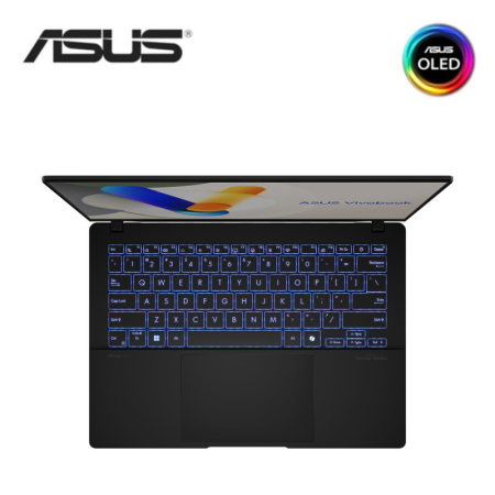 Asus VivoBook S 14 OLED S5406M-AQD226WS 14'' WUXGA Laptop Neutral Black ( CU7-155H, 16GB, 512GB SSD, Intel, W11, HS )