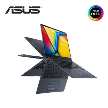 Asus Vivobook S 14 Flip TN3402Y-ALZ318WS 14'' WUXGA Touch Laptop Quiet Blue ( Ryzen 5 7430U, 8GB, 512GB SSD, ATI, W11, HS )