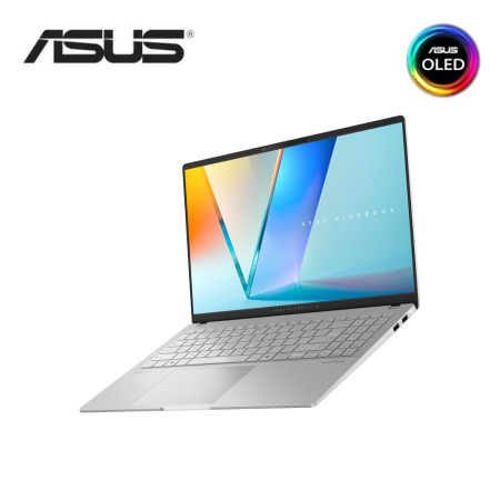 Asus VivoBook S 15 OLED S5507Q-ADA098WSM 15.6'' 3K Laptop Cool Silver ( Snapdragon X Elite, 32GB, 1TB SSD,  Qualcomm, W11, HS )