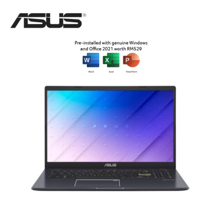 Asus Vivobook Go 14 E510K-AEJ731WS 15.6'' FHD Laptop Peacock Blue ( Celeron N4500, 8GB, 512GB SSD, Intel, W11, HS )