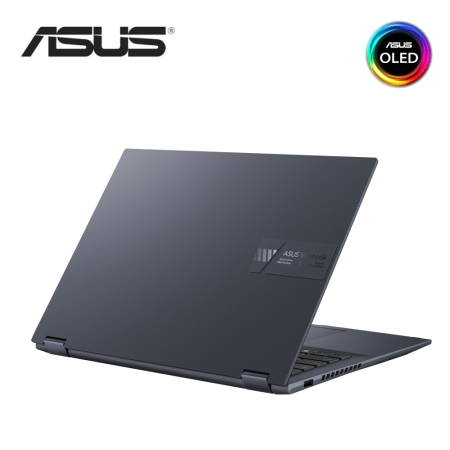 Asus Vivobook S 14 Flip OLED TN3402Q-AKN115WS 14'' 2.8K Touch 2-in-1 Laptop Blue ( Ryzen 7 5800H, 16GB, 1TB SSD, ATI, W11, HS )