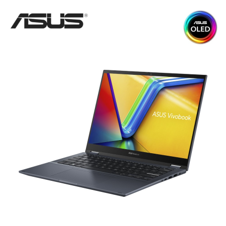 Asus Vivobook S 14 Flip OLED TN3402Q-AKN115WS 14'' 2.8K Touch 2-in-1 Laptop Blue ( Ryzen 7 5800H, 16GB, 1TB SSD, ATI, W11, HS )